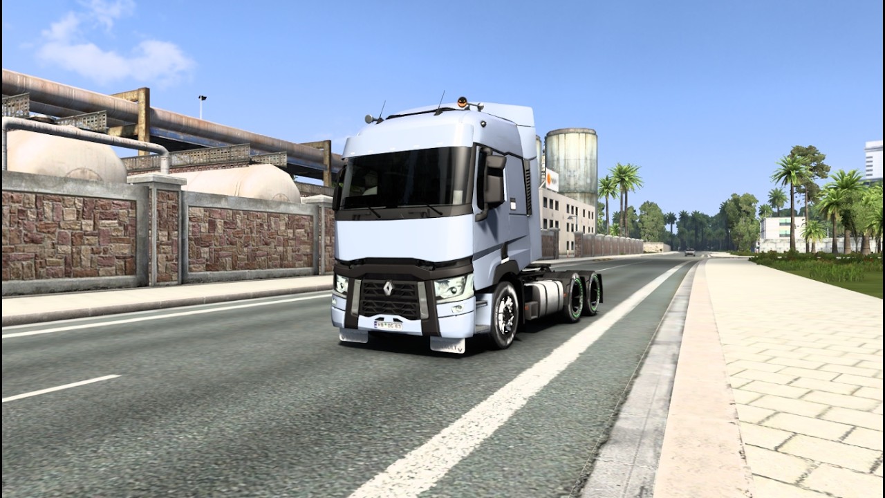 directo en el Euro truck Simulador