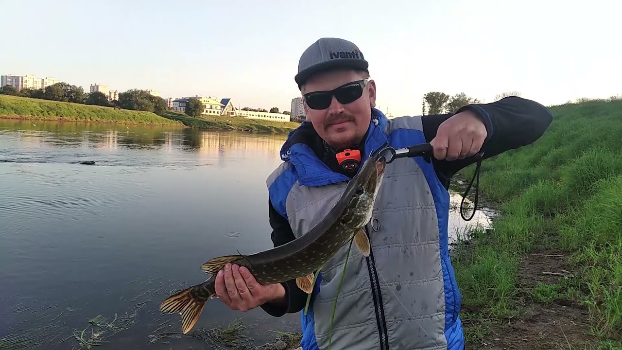 Ловля  судака ночью на Днепре(перекат)