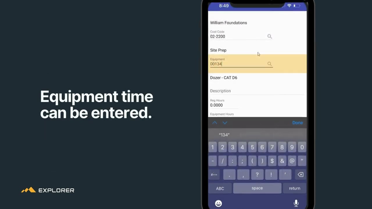 Mobile Time Entry for Field Employees
