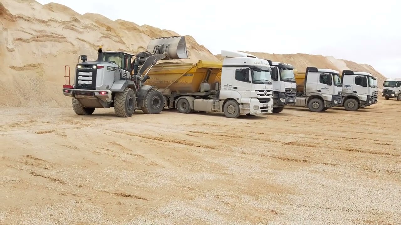 Tırları İp gibi Dizdi Hidromek 635WL Loder