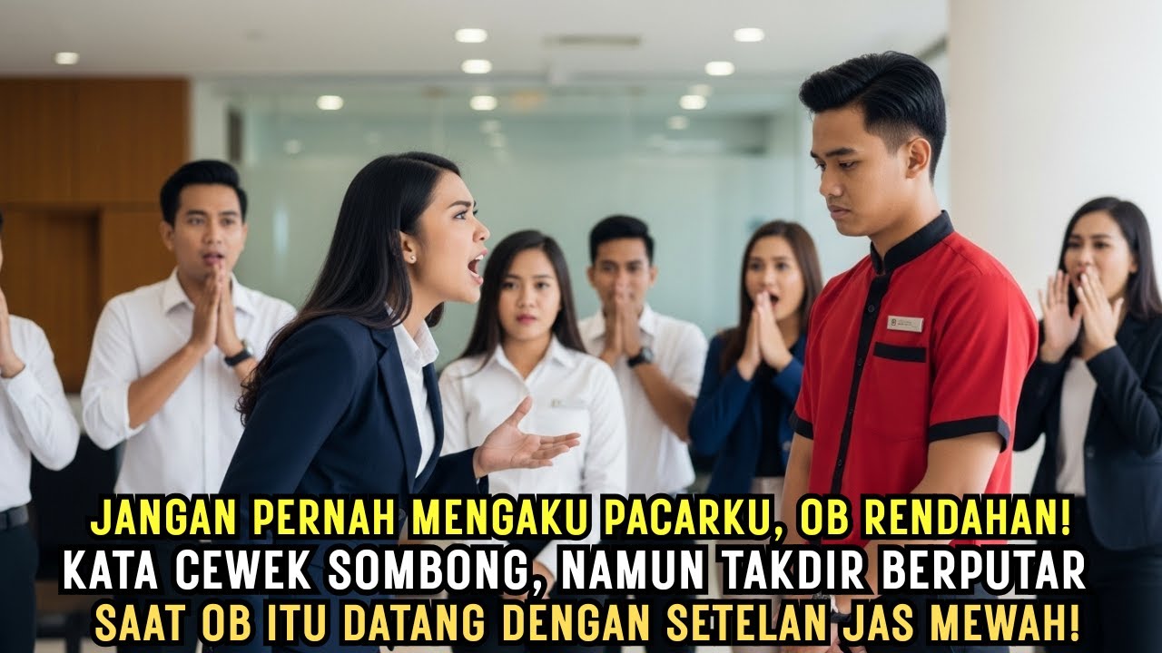 JANGAN MIMPI JADI PACARKU, OB RENDAHAN! HINAANNYA TERBALAS SAAT OB ITU TERNYATA ANAK BOS BESAR!