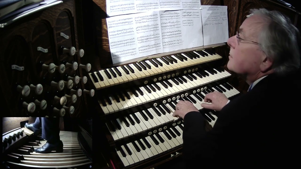 Tu es Petrus in fuga - Organ Sonata (1958) 3rd Movement - Peter Tranchell