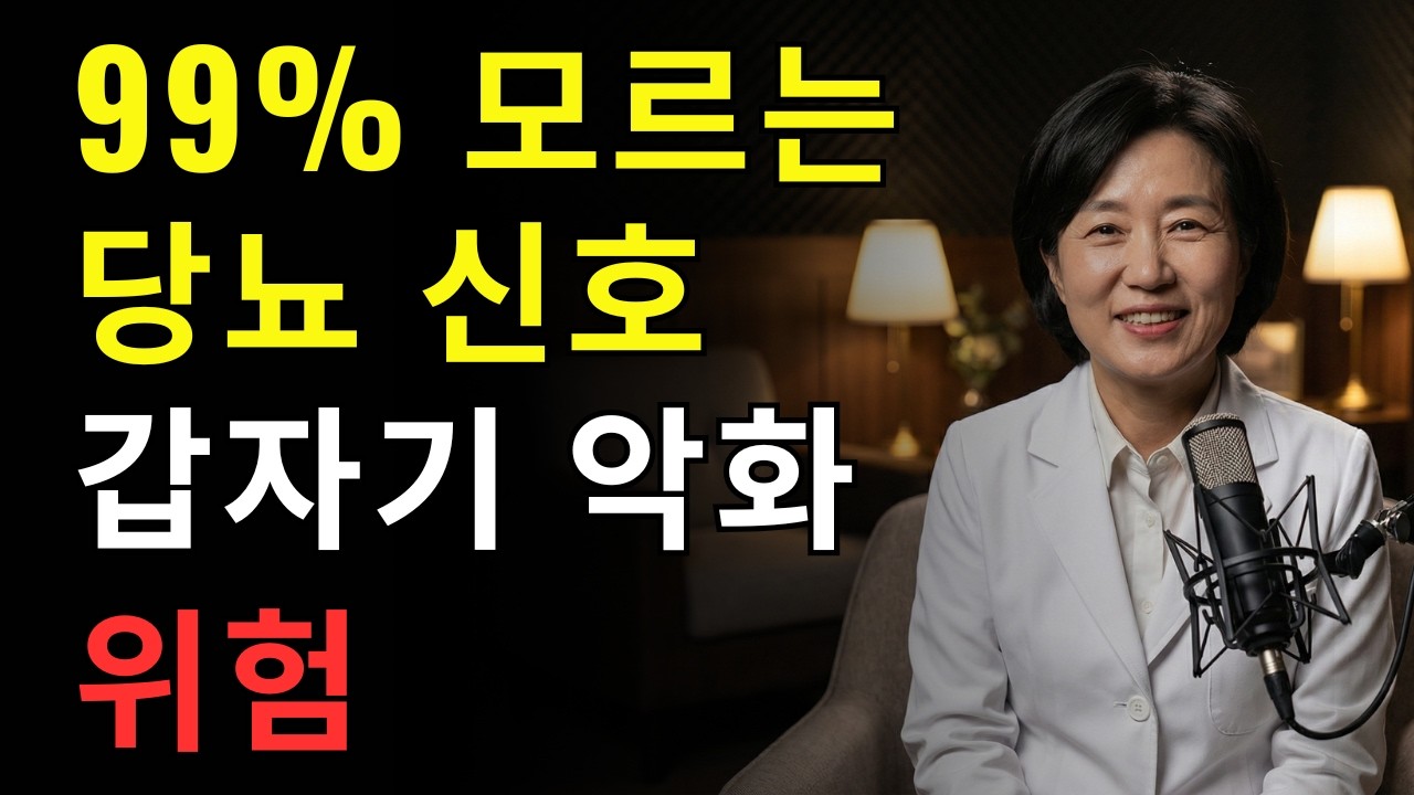 의사 충고: 노년기 당뇨가 갑자기 악화되는 순간| 건강 | 혈당 | 노후 | 오디오북 |