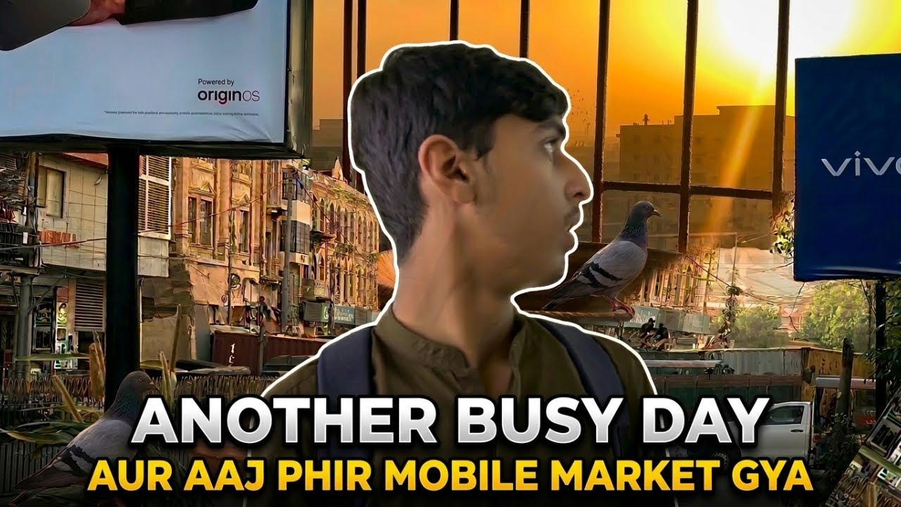 Vlog#45 Another busy day 🥱 | Aaj phir se mobile market gya☺️