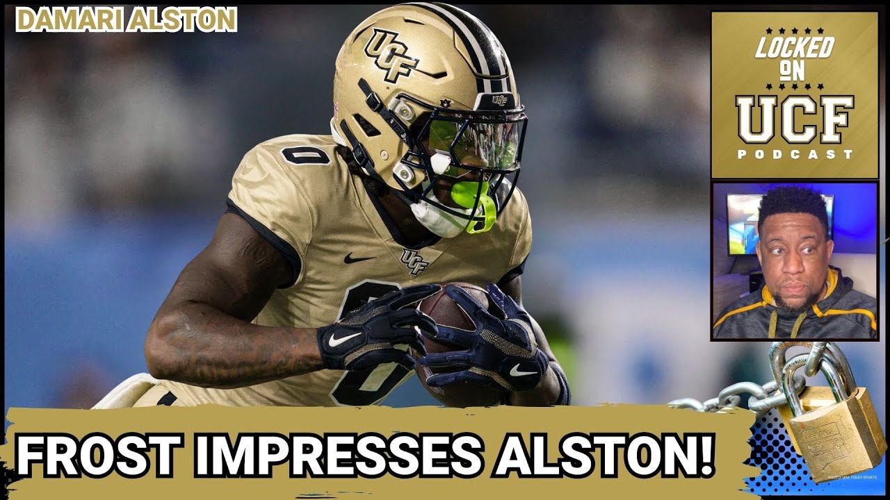 SCOTT FROST IMPRESSES DAMARI ALSTON ON HIS VISIT! | UCF PODCAST