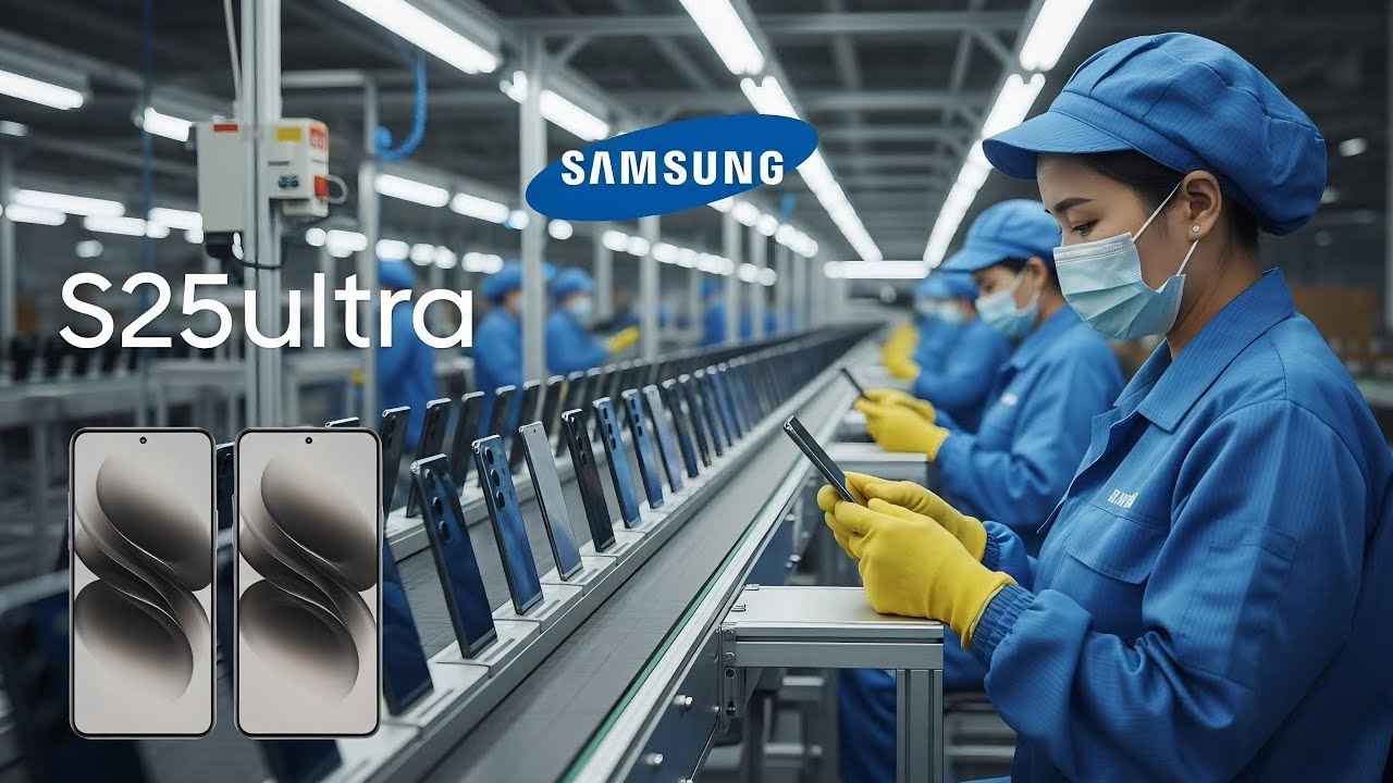 Inside Samsung Mobile Factory | Step by Step Process | manufacturing of Samsung
