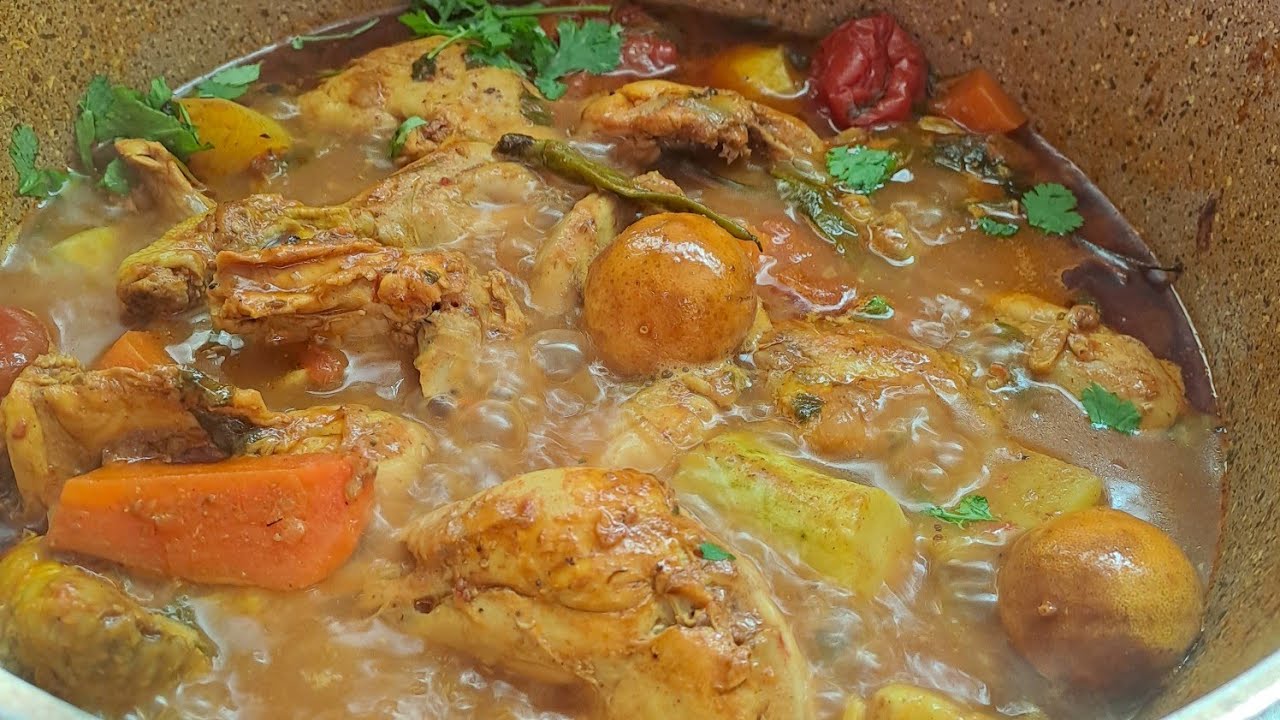 ሳሎና አሰራር የአረብ  የዶሮ ወጥ #ሳሎና ዲያይ  How to cook arabic chicken salona
