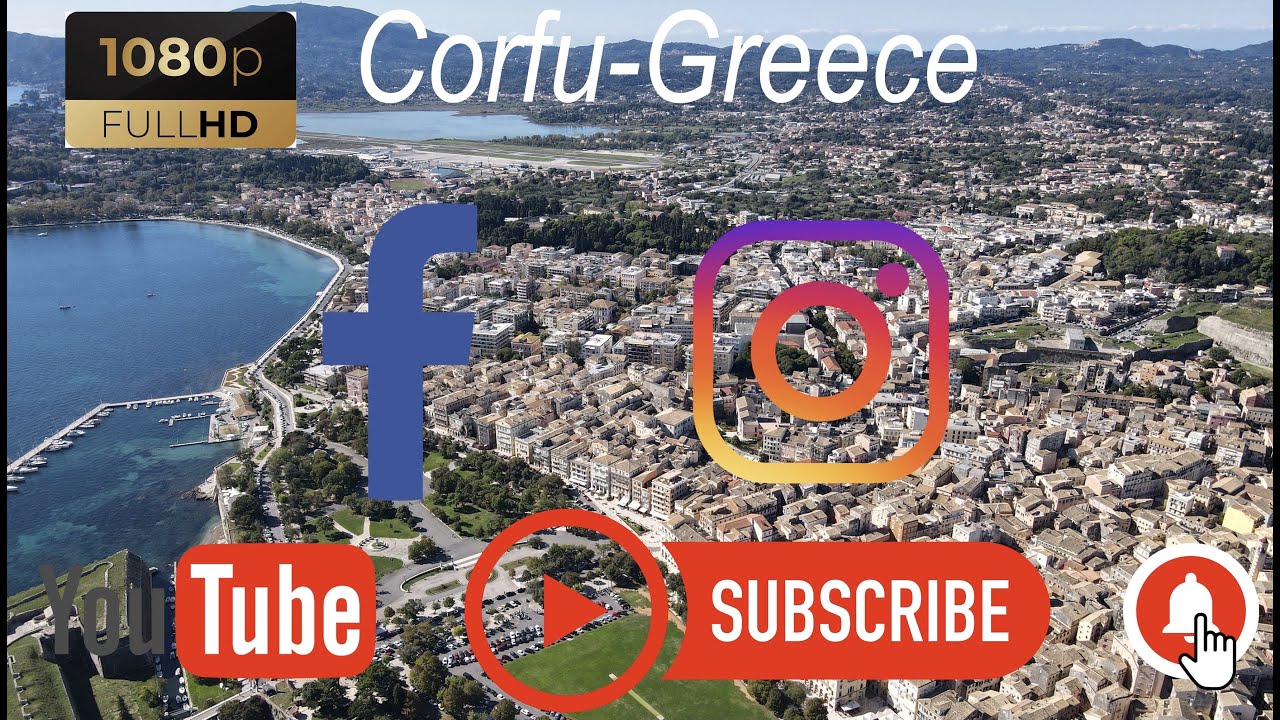 Corfu - Full hd sighseeing tour - Korfu - Kerkyra old town