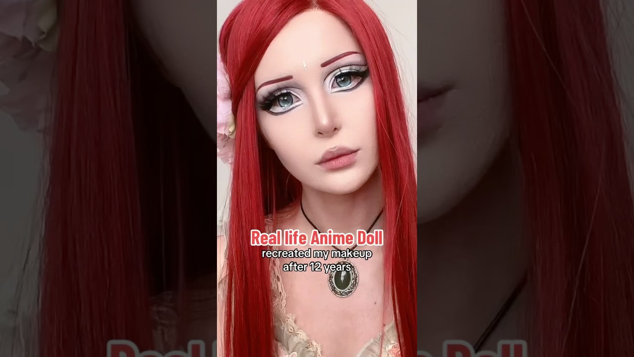 Living doll makeup tutorial ❤️ 