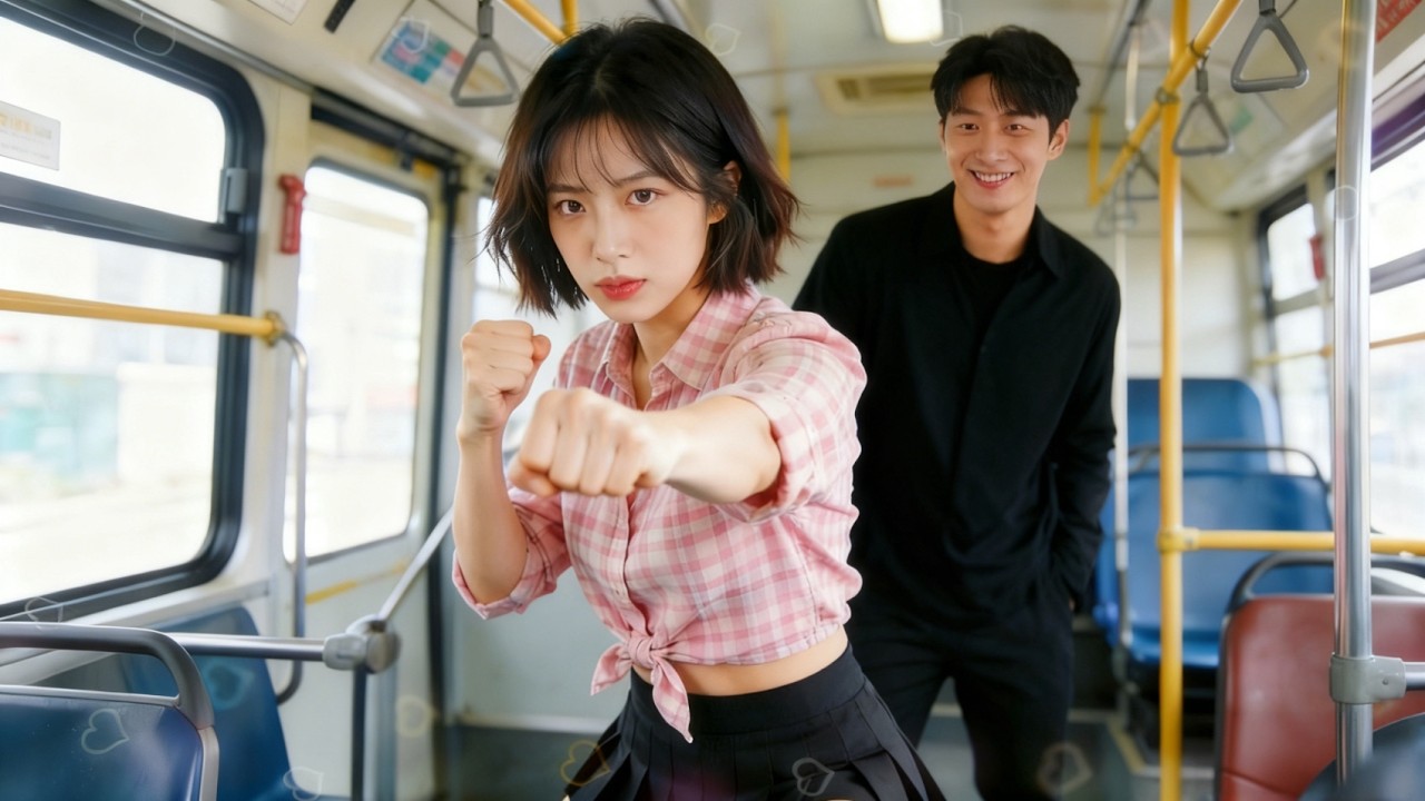 バスでバスで痴漢撃退！田舎娘の大胆さにCEOが恋に落ちた♥ #日本語吹き替え #契約結婚 #中国ドラマ #逆転ラブ #ショートドラマ #ラブコメ