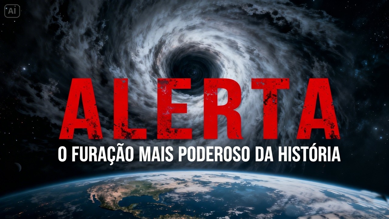 Alerta de furacão mais poderoso da história