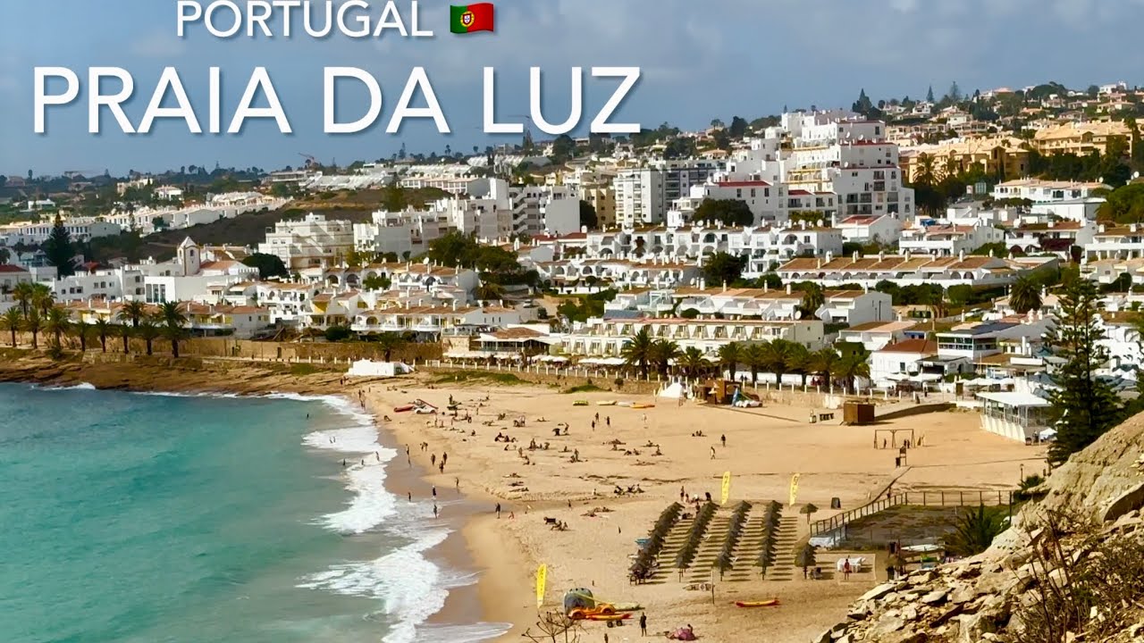 Praia da Luz, Portugal (4K)