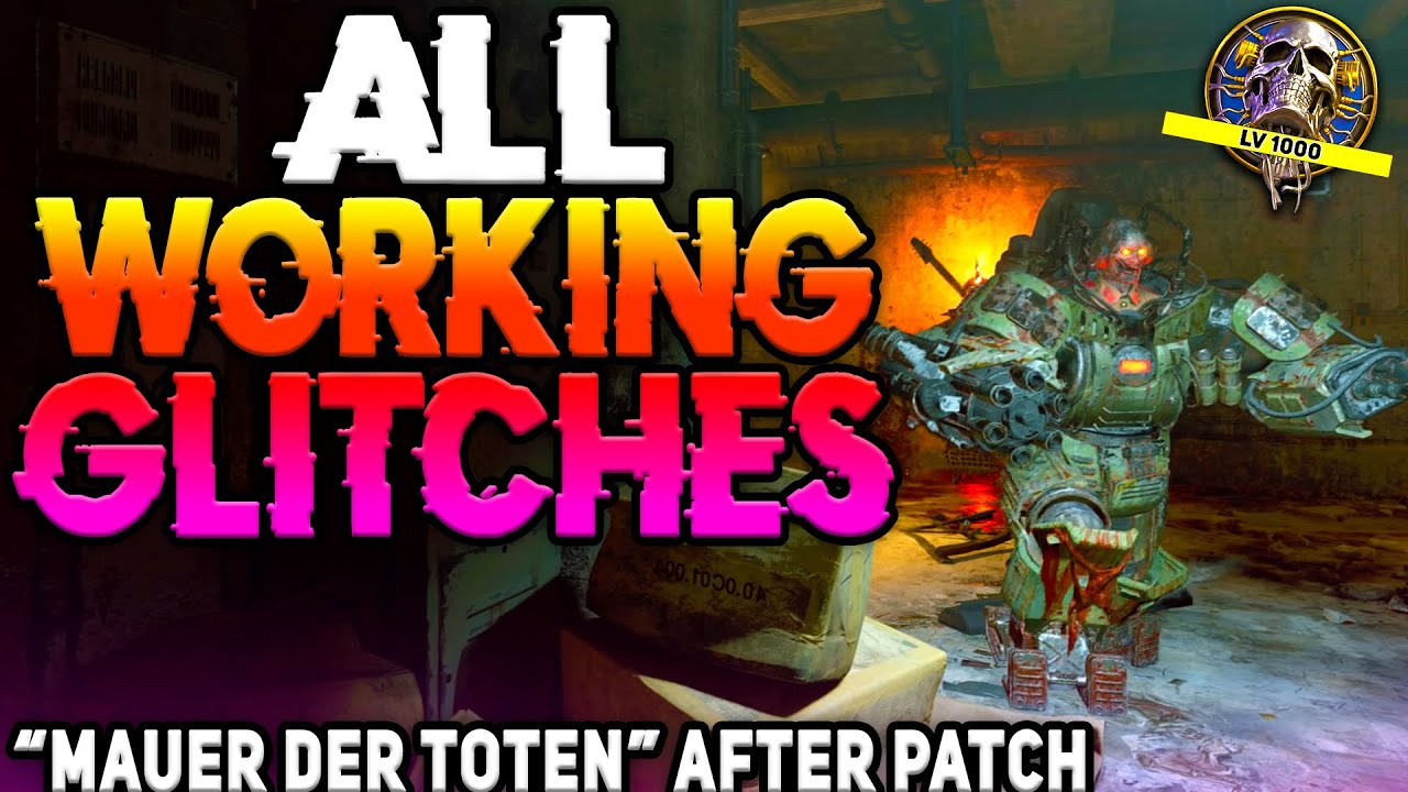Cold War Zombie Glitches: All Working 