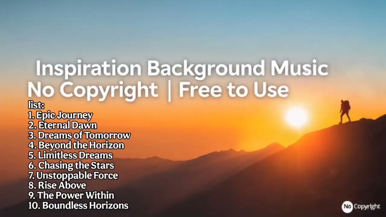Inspiration Background Music No Copyright | Uplifting & Motivational Music for Videos (Free to Use)