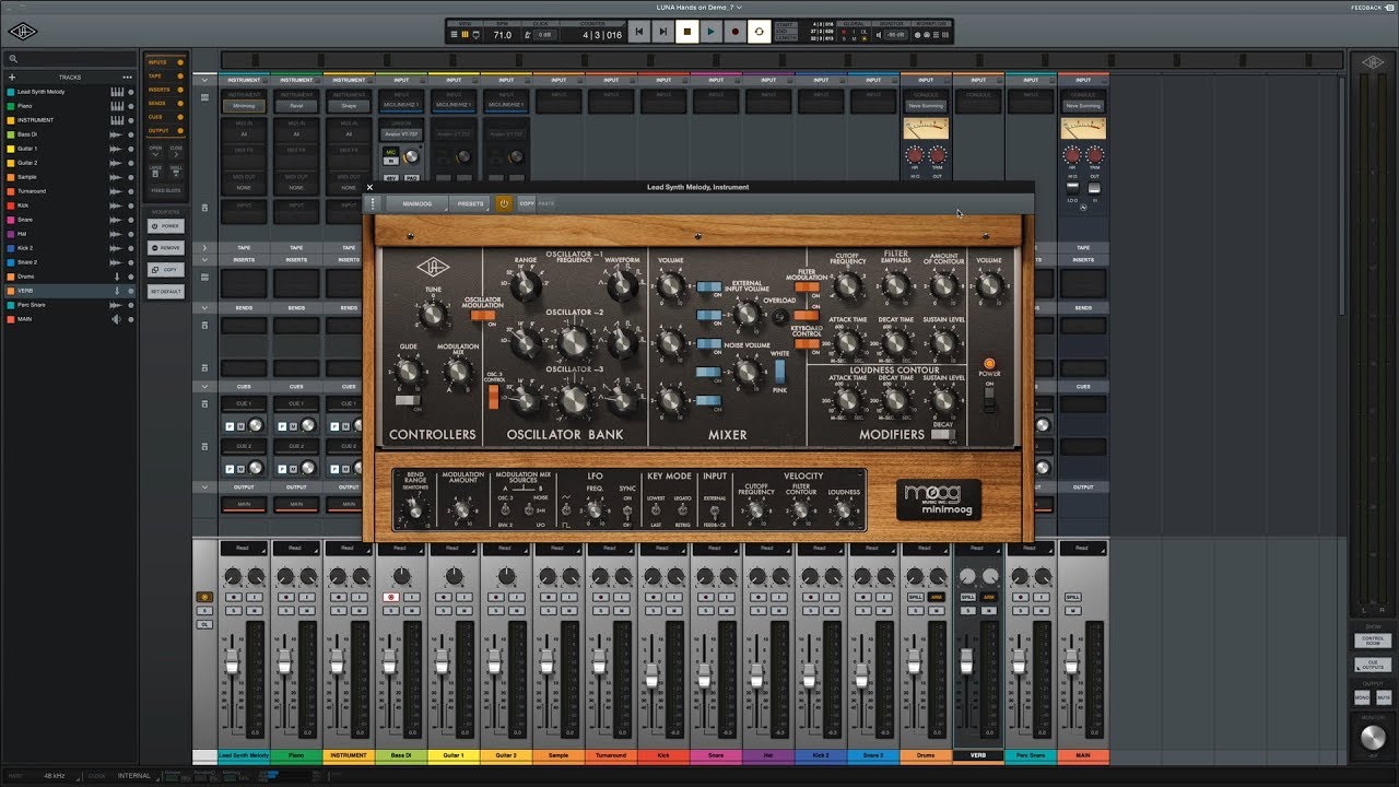 Universal Audio LUNA Walkthrough - NAMM 2020