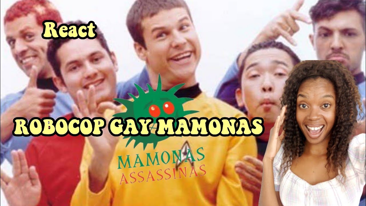 AFRICANA REAGE a ROBOCOP GAY - MAMONAS ASSASSINAS