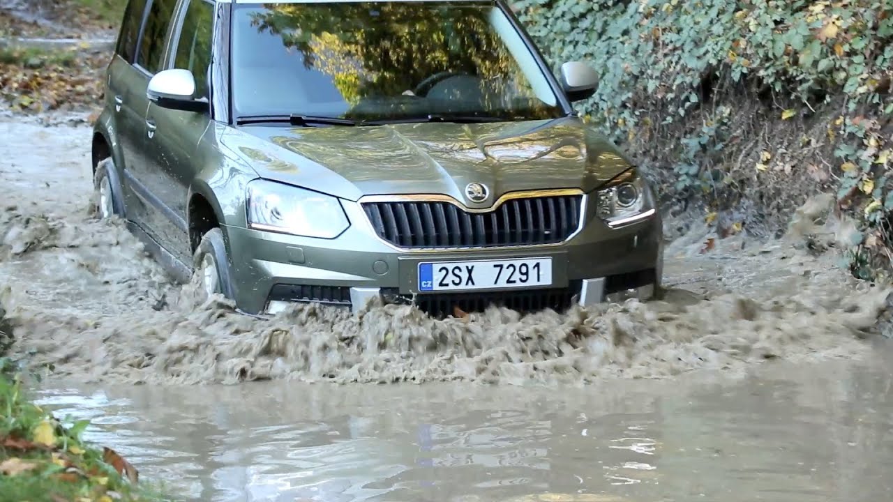 Skoda YETI 4x4 - Off-Road Test Drive [No Talking]