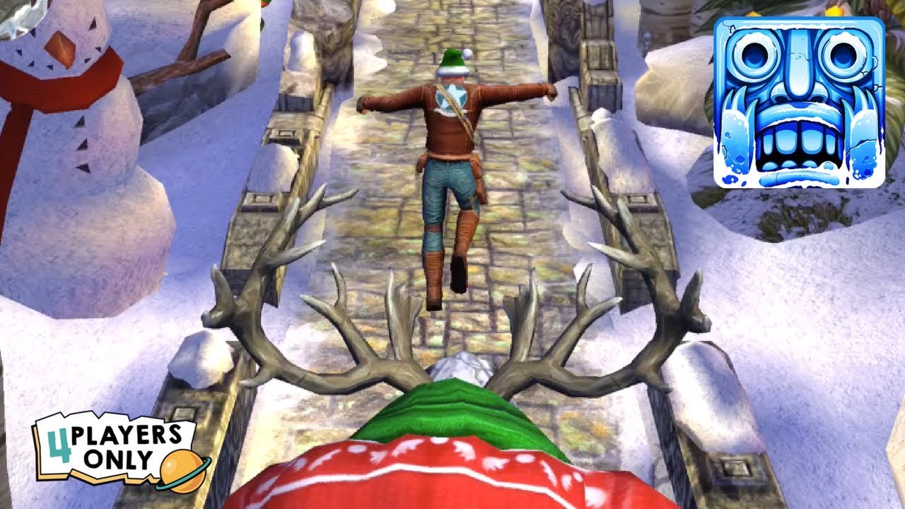 Temple Run 2 | GUY DANGEROUS AVIATOR, FROZEN FESTIVAL Map By Imangi Studios
