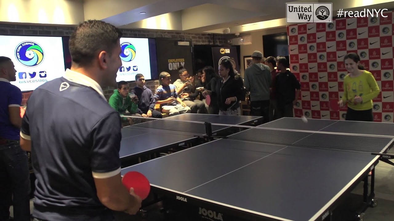 New York Cosmos Ping Pong Challenge