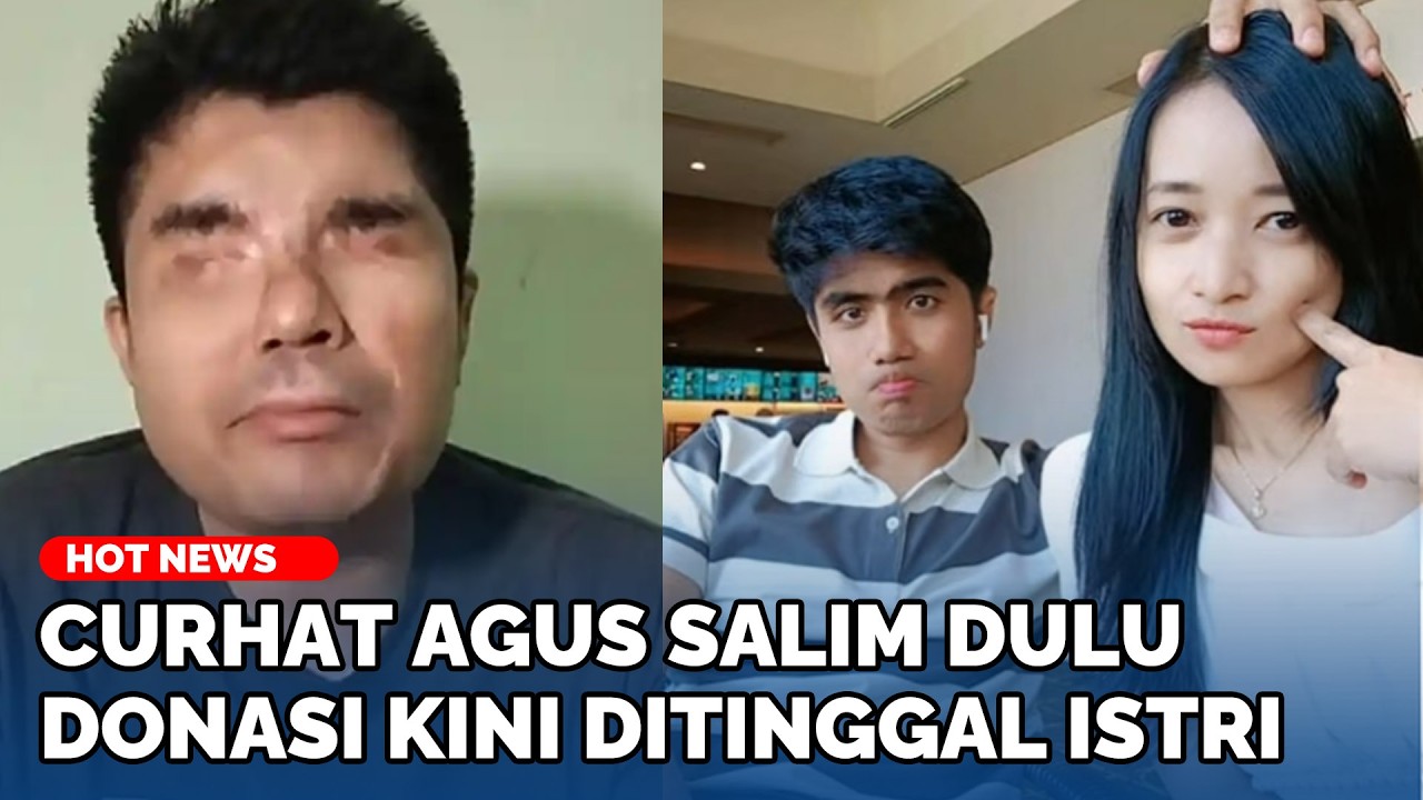 Agus Salim Viral Lagi Usai Polemik Donasi Rp1,5 M, Kini Curhat Istri Kabur di Live TikTok