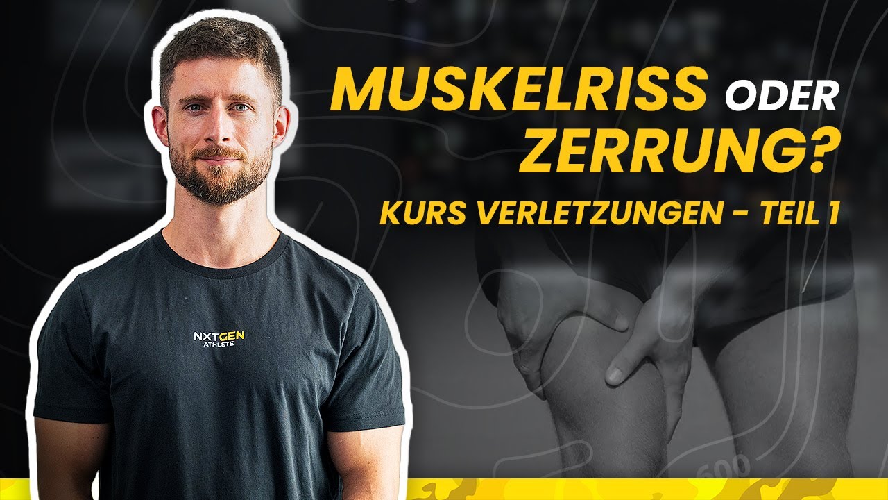 Verletzungsfrei im Dienst - Alles über Muskelzerrungen | Kurs Verletzungen Teil 1