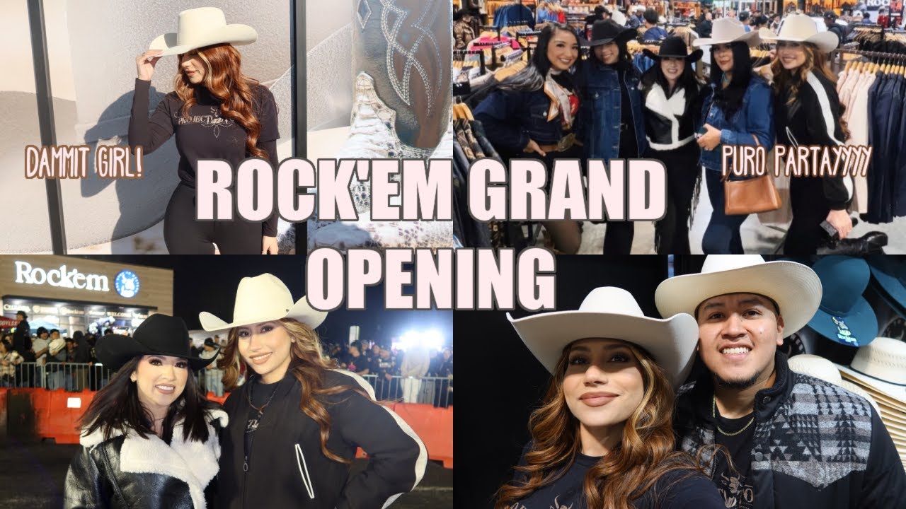 ROCK'EM GRAND OPENING 🤠 WHAT AN ENTRANCE !!!