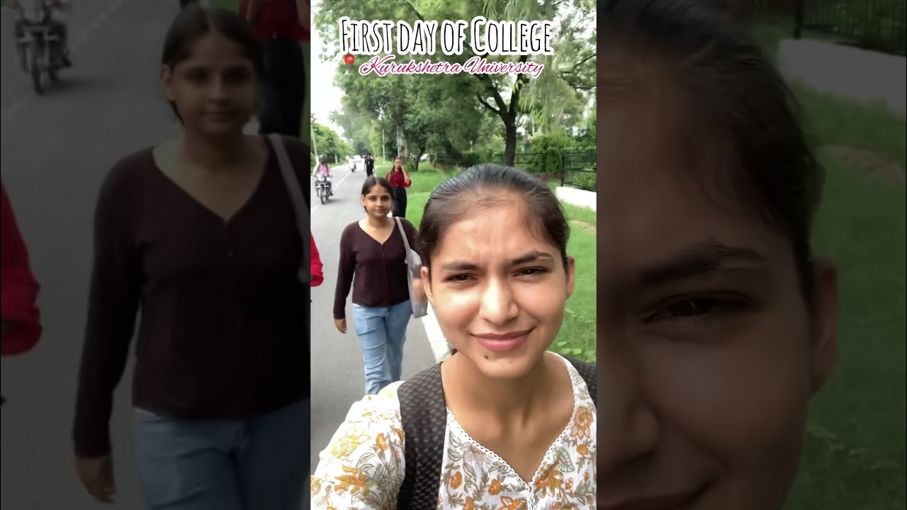 First Day At Kurukshetra University 😍|| #kurukshetrauniversity #dailyvlog #shorts #viral #dailyvlog