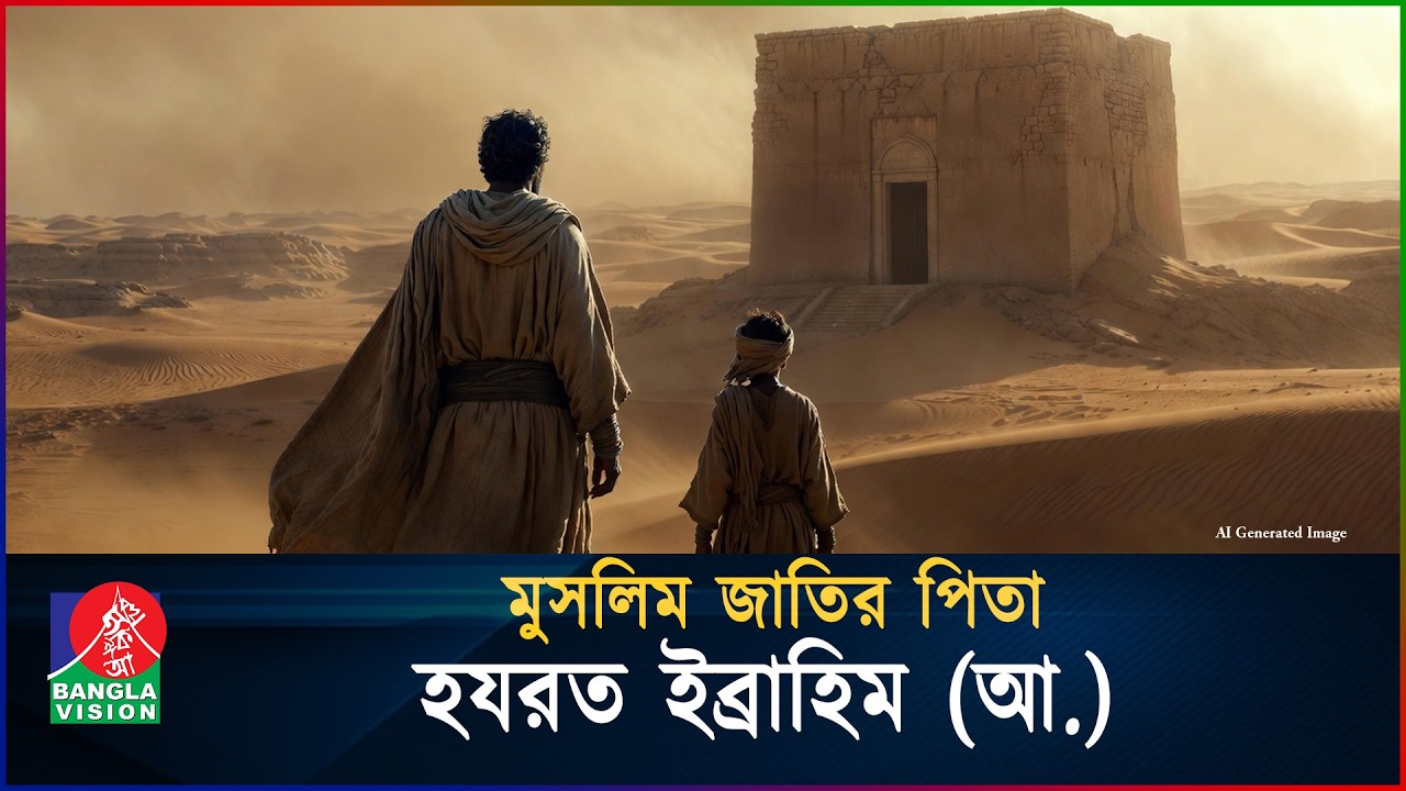 কেন ইব্রাহিম (আ)-কে মুসলিম জাতির পিতা বলা হয়? | নবীদের গল্প | ইব্রাহিম (আ.) | পর্ব-০৮ | BanglaVision