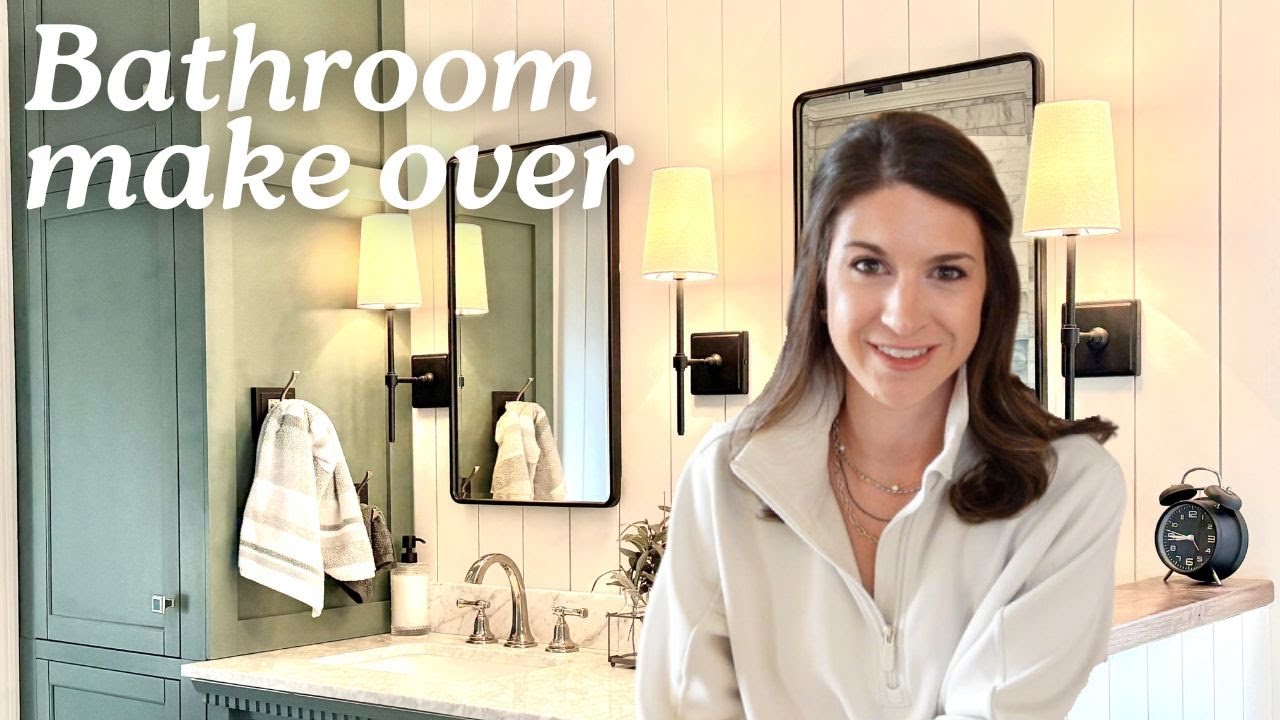 Bathroom Renovation: From Dated To Timeless (FULL TRANSFORMATION)