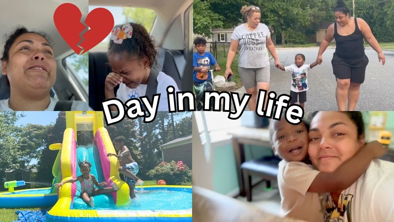 Bonding with my ex's son | Emotional Goodbye 😢 💔| Officially summer for the kids | Day in my life