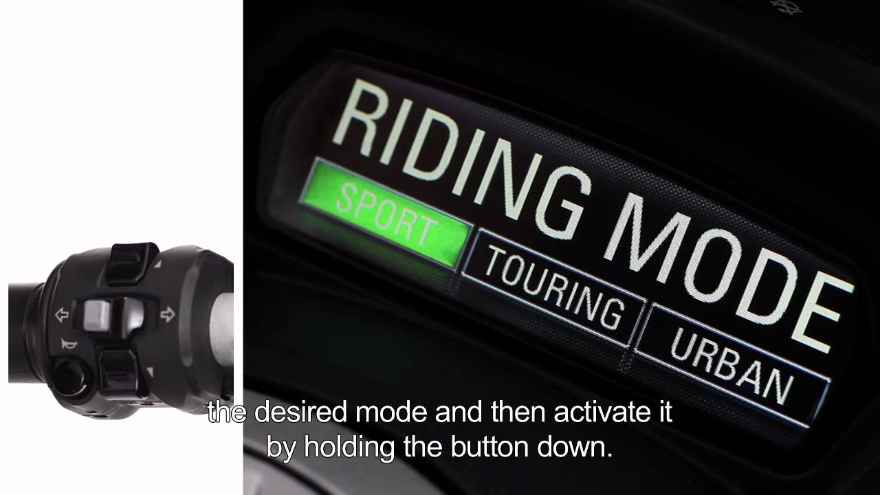 2011 Ducati Diavel Riding Modes and Dashboard