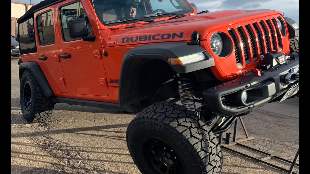 2018 Jeep Wrangler Rubicon Upgrades: 2.5
