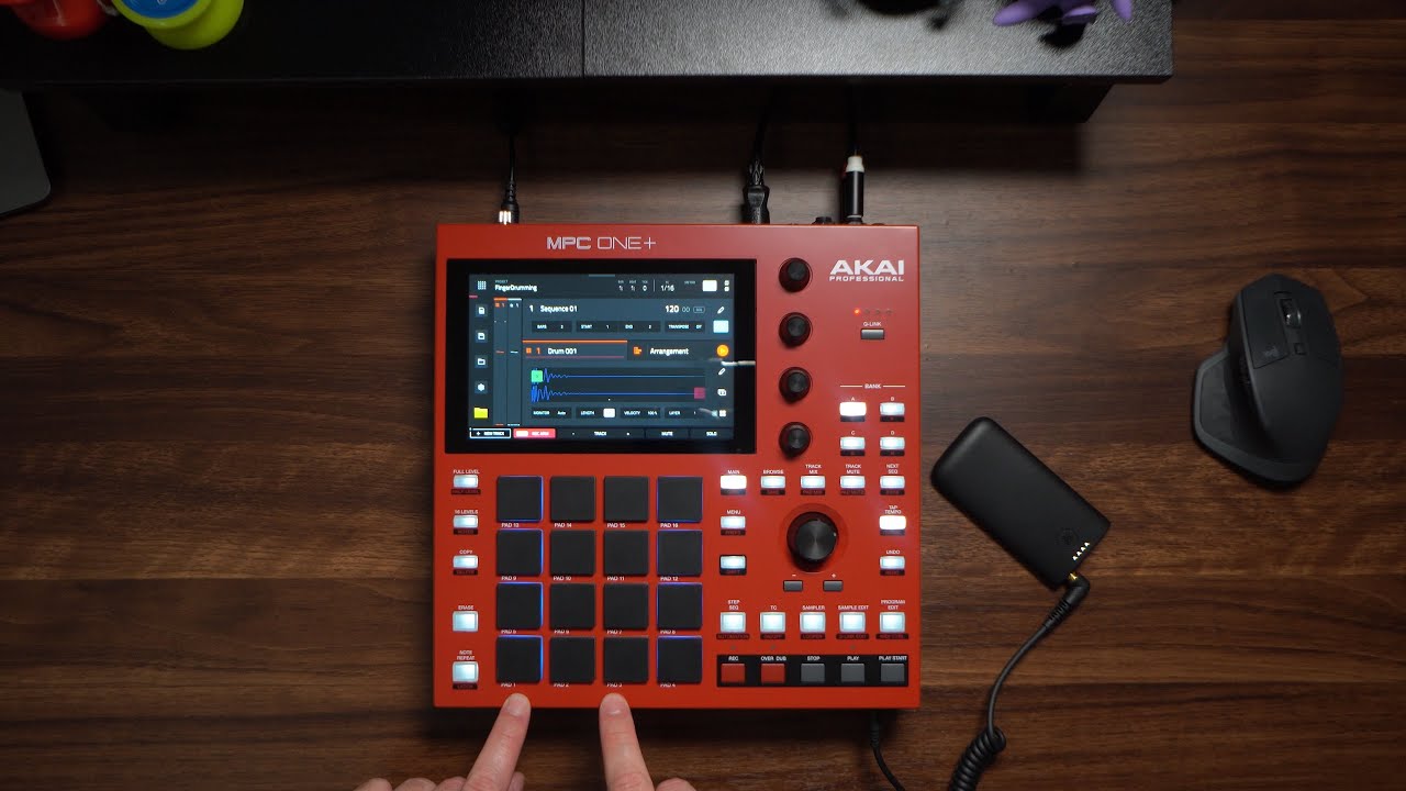 my approach to finger drumming on MPC