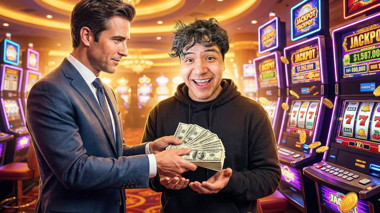 Some Rich Person Gave Me Money to Gamble!