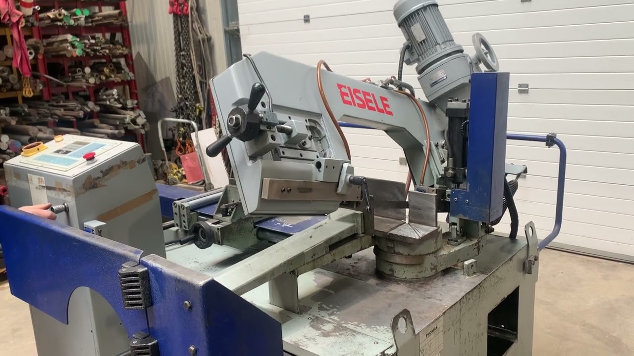 Scie à ruban semi automatique EISELE THOMAS HTB 350 AO CN - www.retec-machines.com