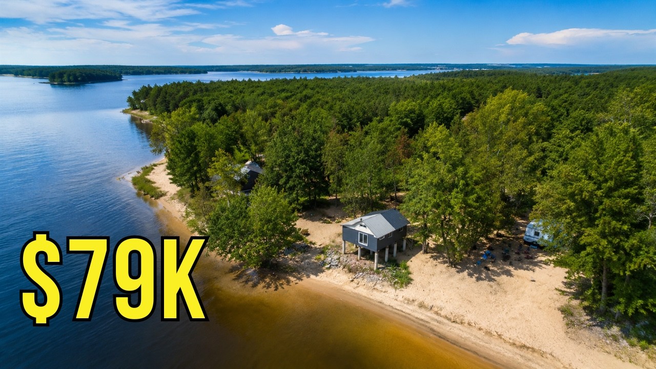 5 Waterfront Homes in Canada Under $150K &mdash; 5 Different Catches