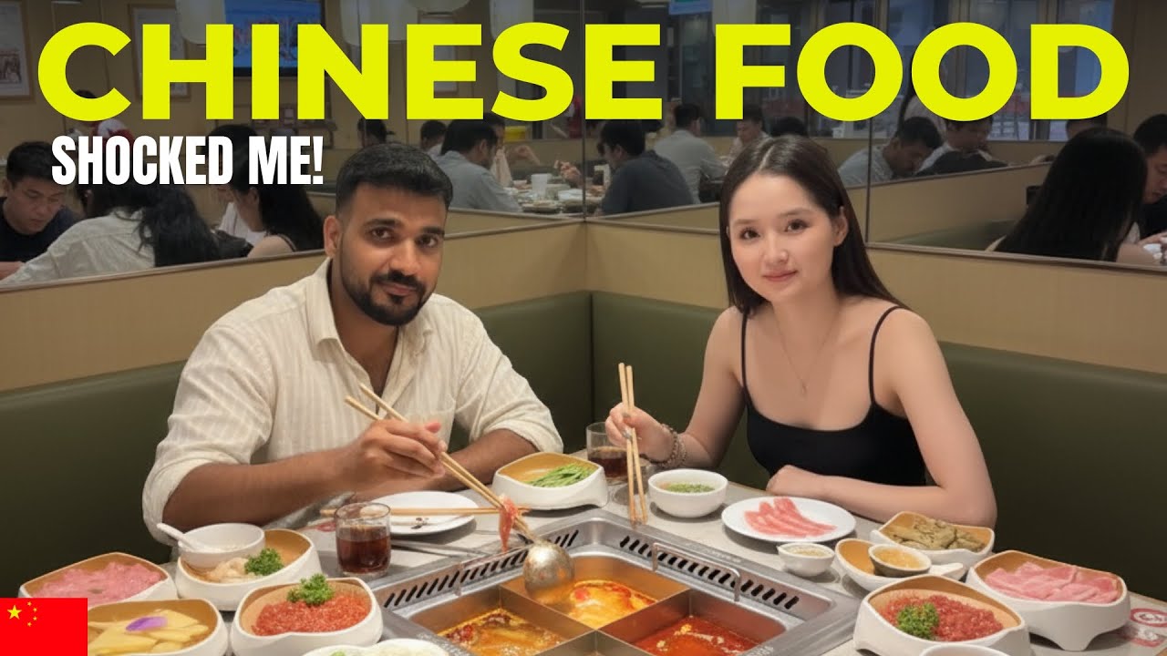 Индиец пробует китайскую еду в Пекине! 🇨🇳