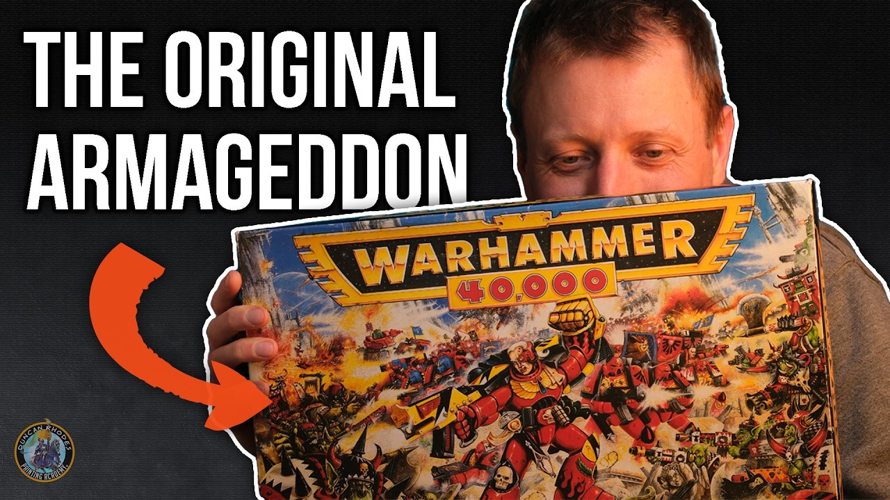 Красим Blood Angel из 2-й редакции Warhammer 40,000 в современном стиле