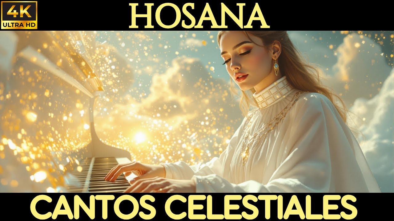Cantos Celestiales | Hosana (Video lírico) – La canción que elevará tu adoración al trono de Dios 🙌🔥