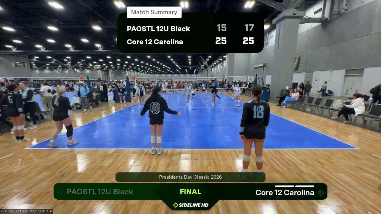 PAOSTL 12U Black @ Core 12 Carolina (2026.02.15)