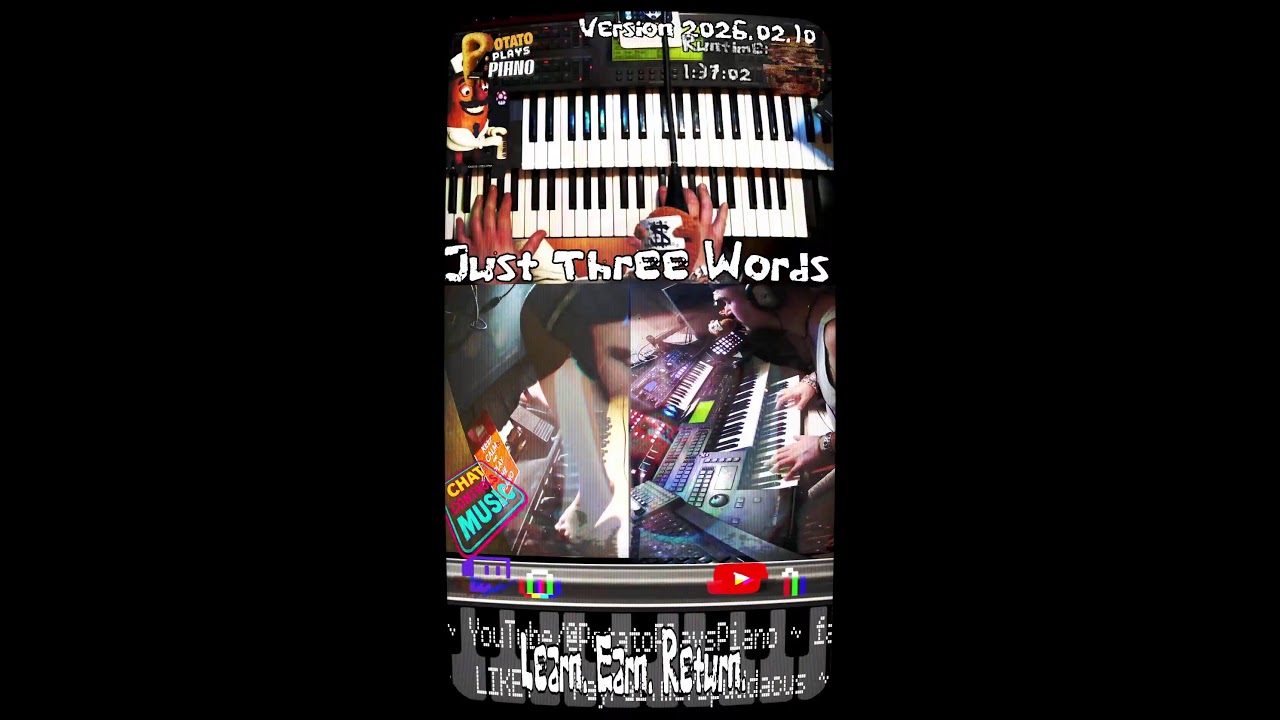 Video Game Music Piano Cover Improv Live Tutorial 80s Retro TV Movies Gaming Potato Plays Piano 🥔🎹