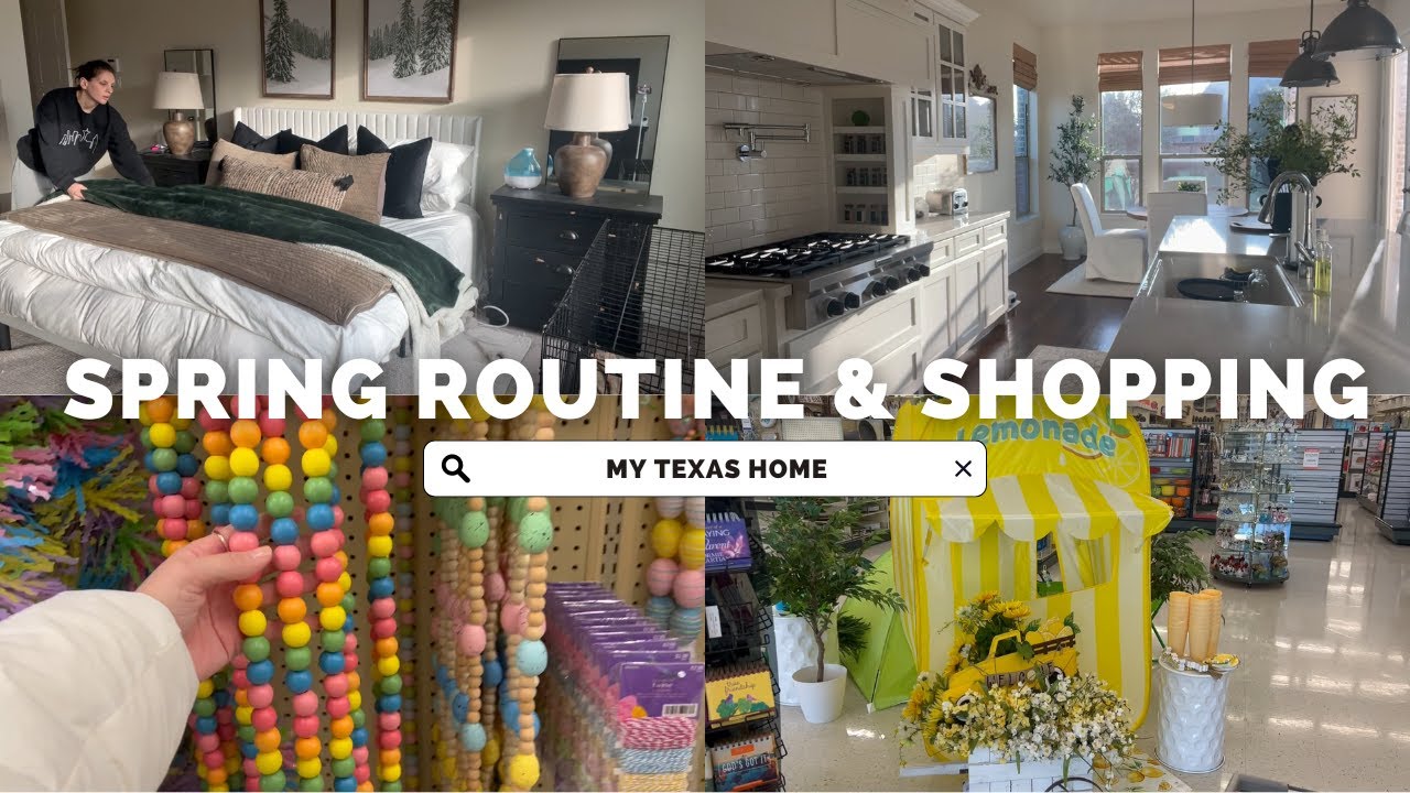 PRODUCTIVE DAY IN MY LIFE | Quiet Spring Morning Routine + Hobby Lobby Run AND updating my decor