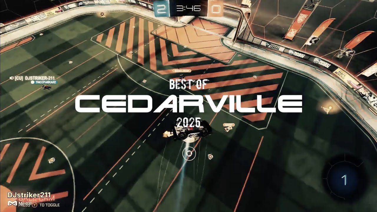 Best of @CedarvilleEsportsTeam Rocket League 2025 (song: High Tide by Moona Hoshinova) #rlclip #rl 