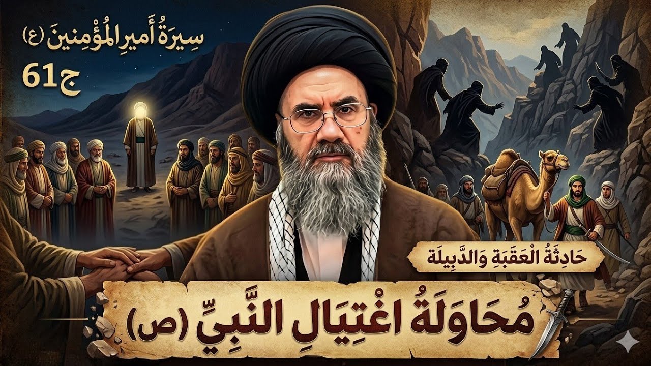 سيرة أمير المؤمنين عليه السلام ج61 حديث المنزلة وظاهرة المقدس الموهوم_سماحة السيد باسم الشرع