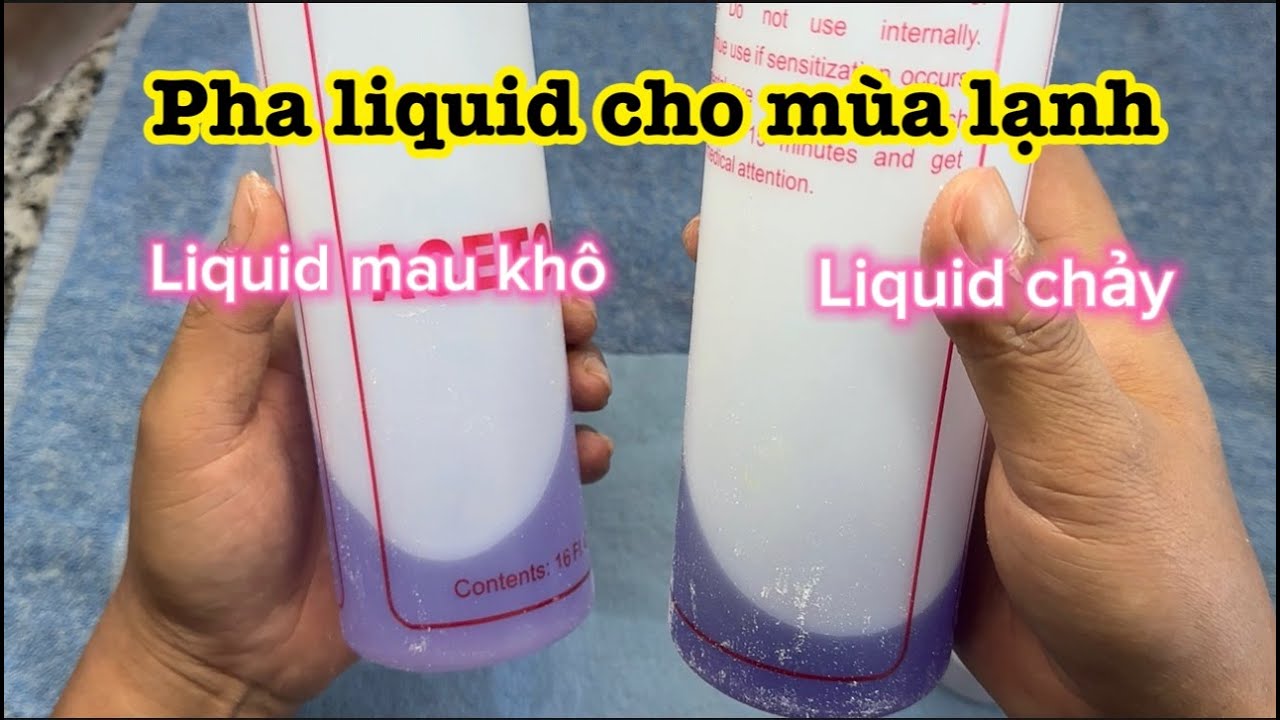 Pha liquid cho dễ đắp | Nail art designs 2023 | nail tutorial #nails4.0
