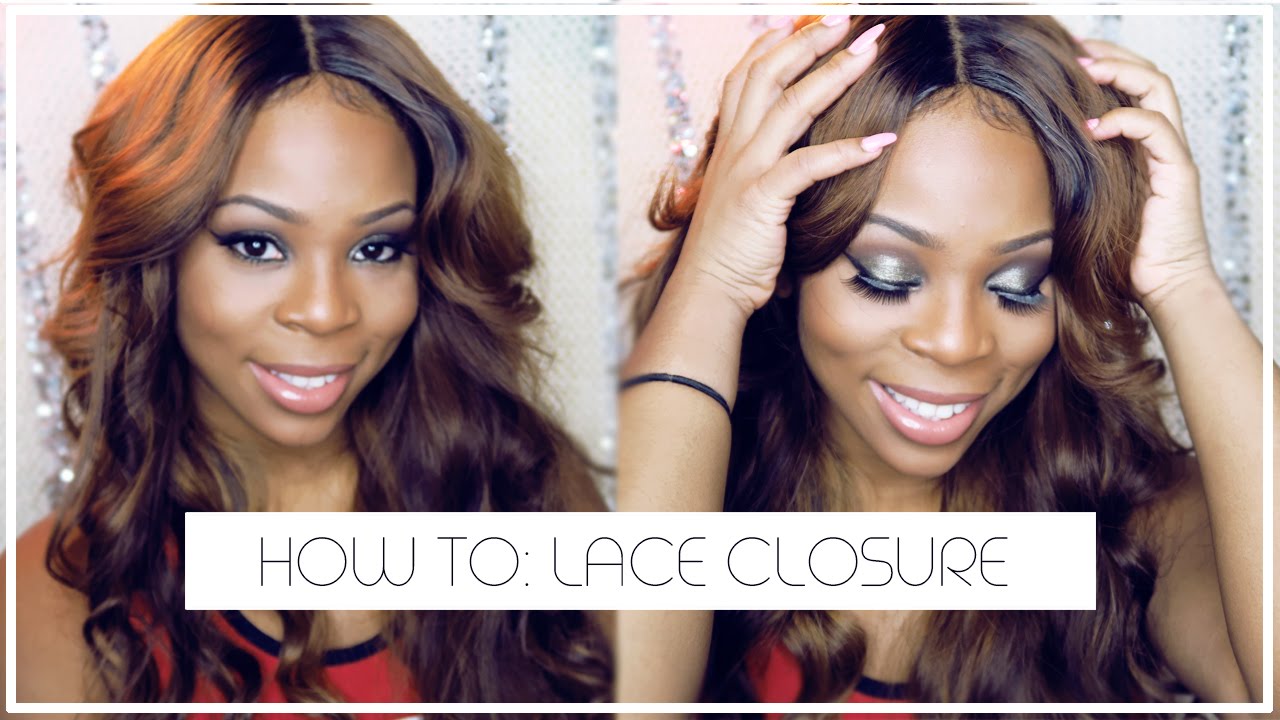 How to Sew-in Your Lace Closure *NO HAIR OUT*
