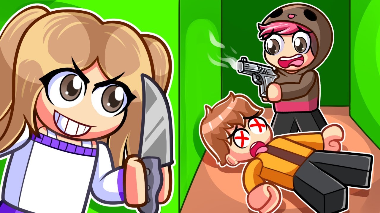 NEVER TRUST LYNA IN MURDER MYSTERY ROBLOX!! RAINBOW SQUAD