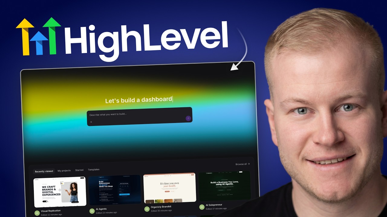 Я протестировал новый конструктор ИИ от HighLevel... честный обзор.