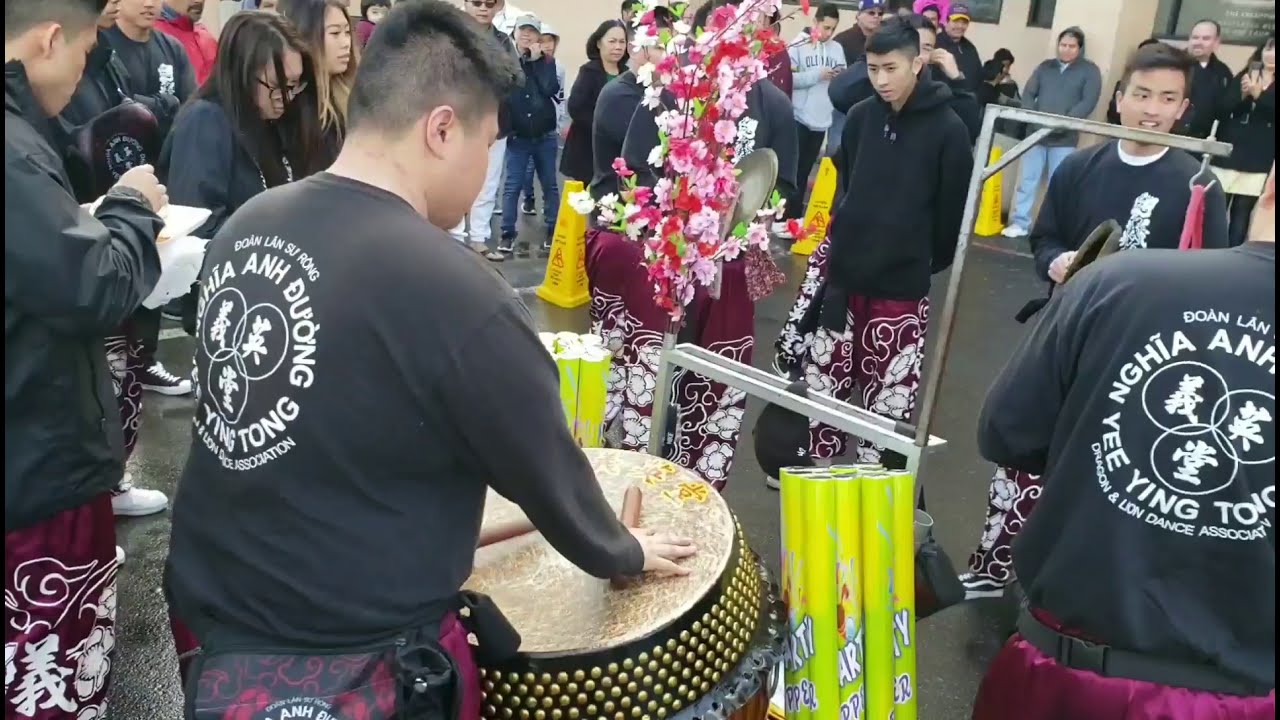 Travis From Yee Ying Tong Jow Ga Drumming 2019 Lion Dance