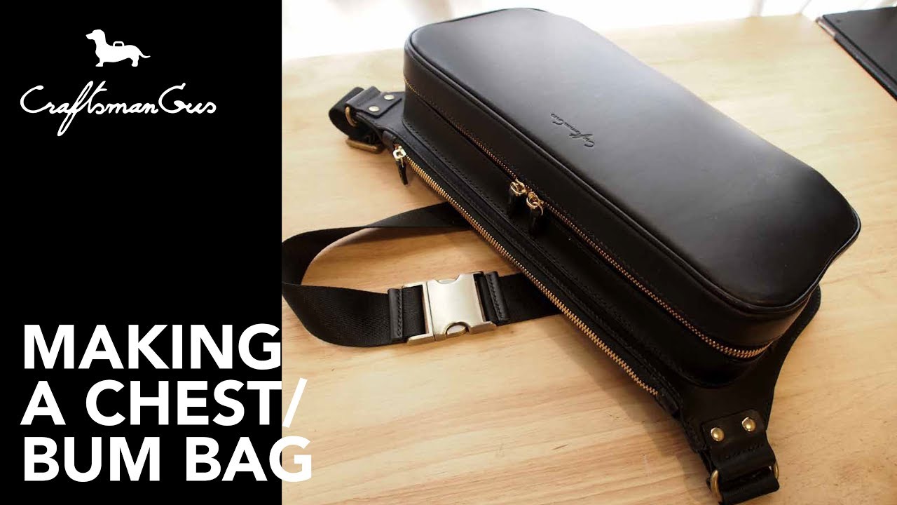 Making Bag : Chest / Bum Bag #LeatherAddict EP40